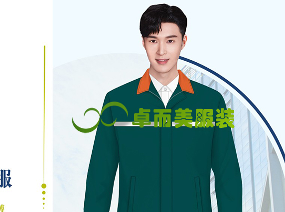 春秋款防靜電工程服設計效果圖